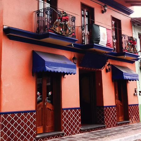 Hotel Del Parque Naolinco de Victoria Esterno foto